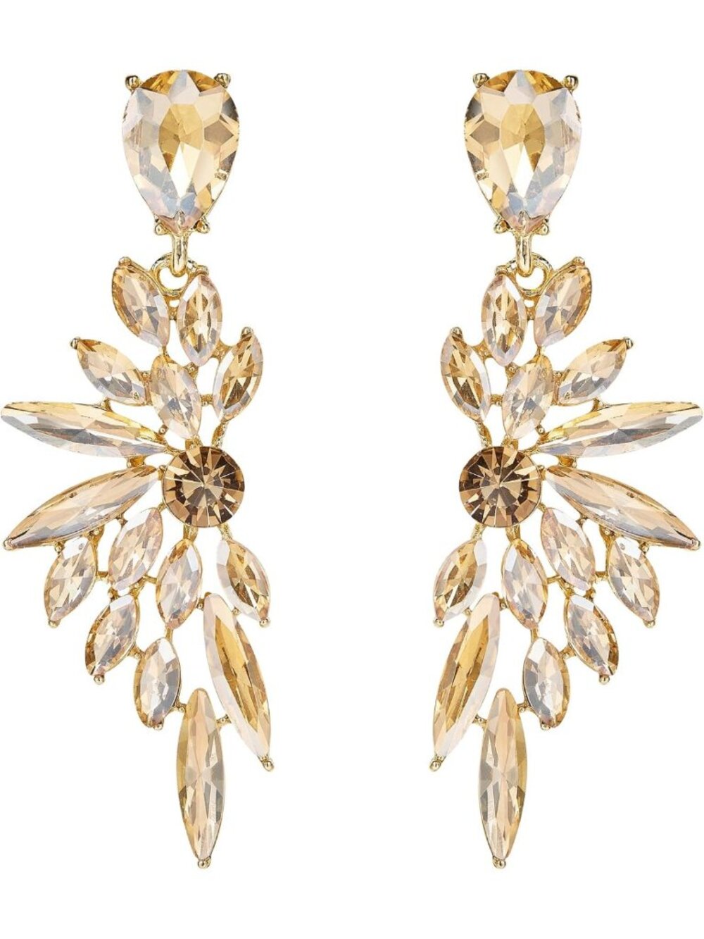 Women's Wedding Bridal Earrings Prom Dangle Earring